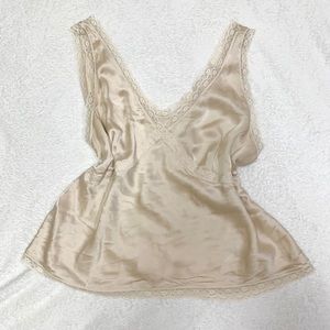 Off White Lingerie Top